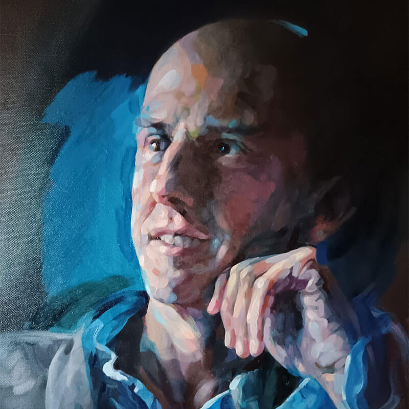 Portret muškarca po narudžbi