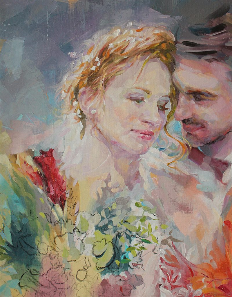 Mladenka, detalj slike
